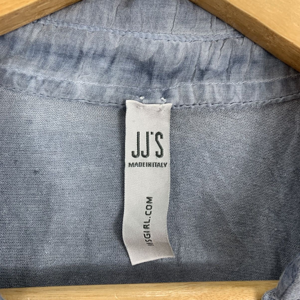 Vintage JJS GIRL Italian Brand Single Pocket Collar Tshirt Size S / US 4 / IT 40 - 5 Thumbnail