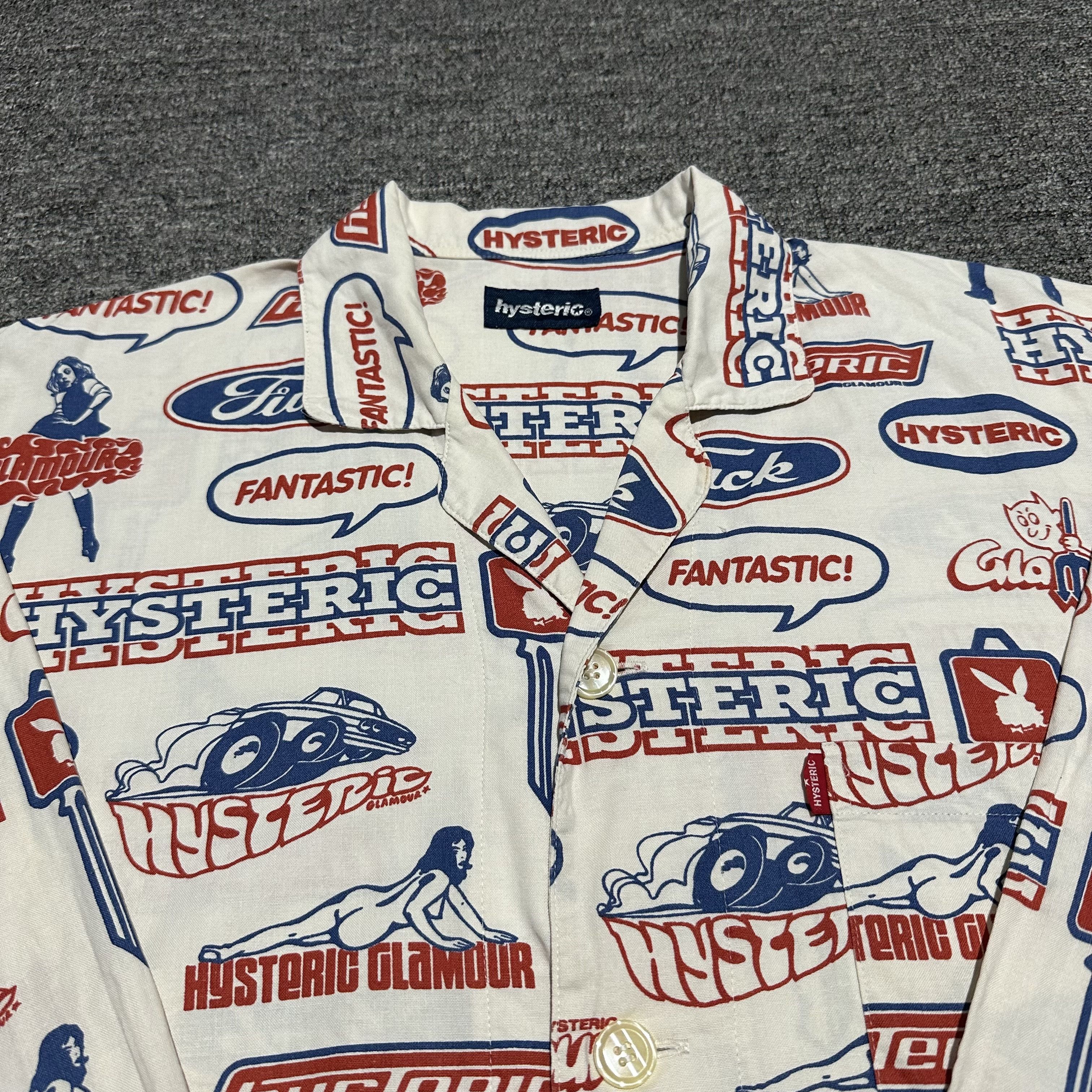 Hysteric Glamour Hysteric Glamour Button Ups Shirts Size US L / EU 52-54 / 3 - 3 Thumbnail