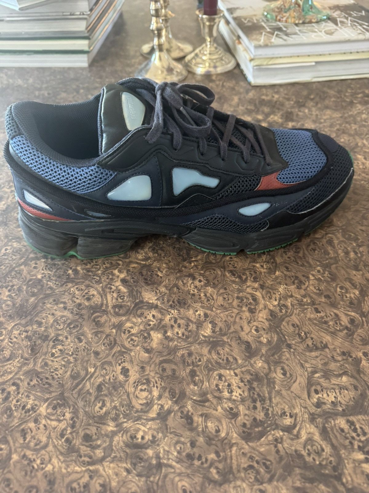Adidas × Raf Simons Ozweego Night Marine Size US 12.5 / EU 45-46 - 3 Thumbnail