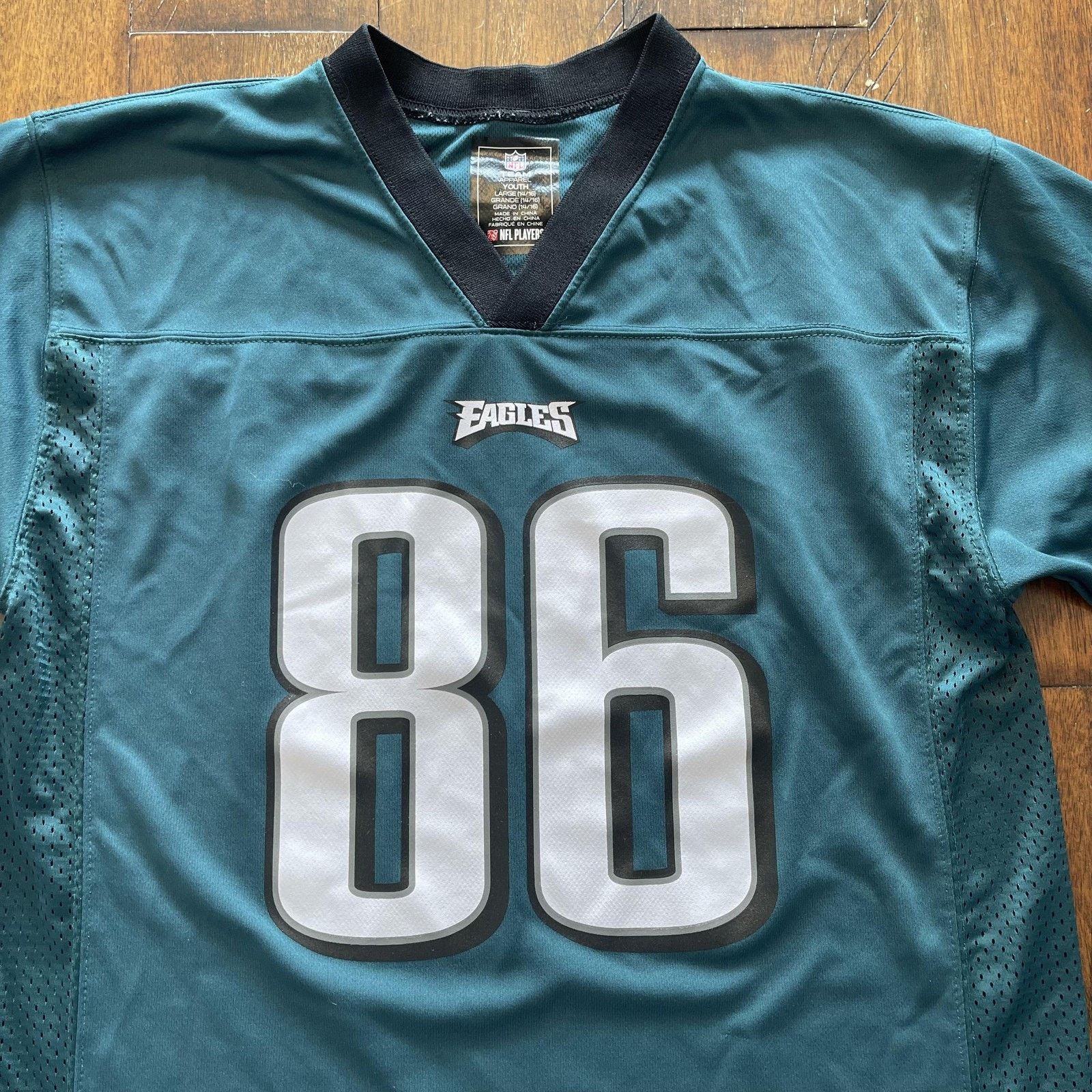 NFL Philadelphia Eagles Jersey Youth Large Football Zach Ertz Size US L / EU 52-54 / 3 - 4 Thumbnail