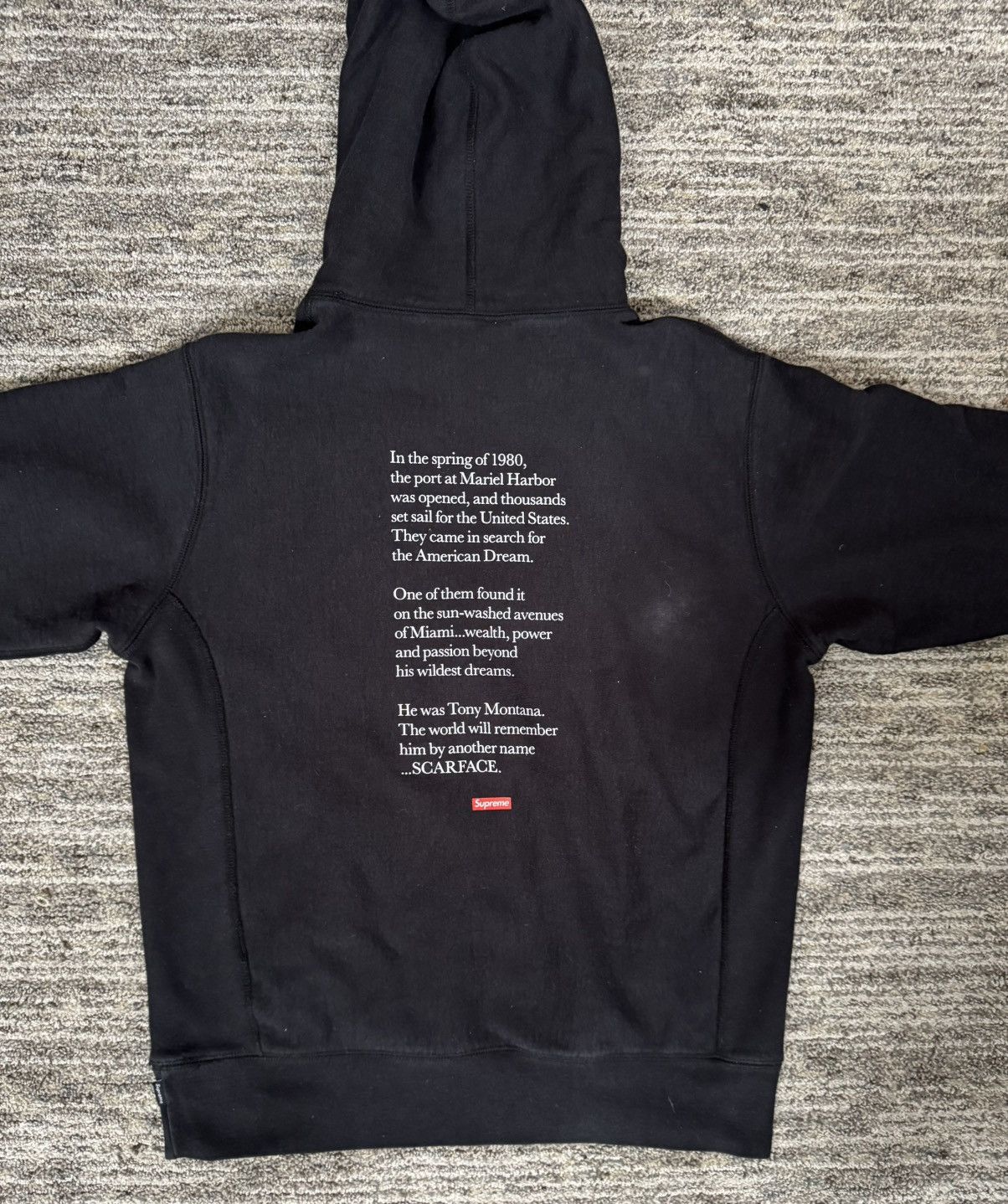 Supreme Supreme Scarface Hooded Sweatshirt — Medium Size US M / EU 48-50 / 2 - 6 Thumbnail