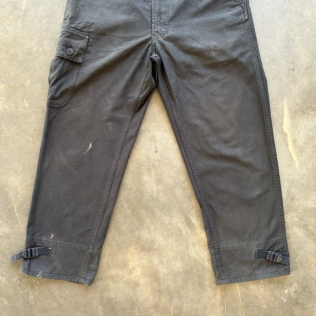 Comme des Garcons AD 2018 🔥 Junya Watanabe Comme Des Garcon BLACK Cargo Pants Size US 31 - 2 Thumbnail