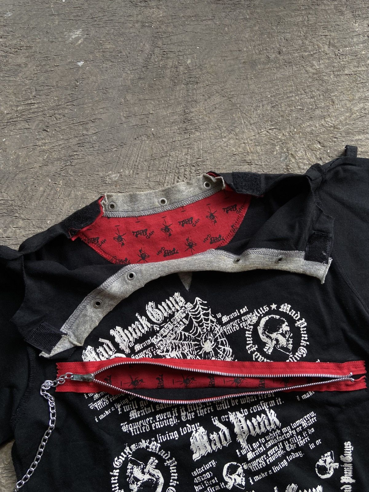 14th Addiction 2000s Mad Girl - Vkei Style Poem Punk T-Shirt Size M / US 6-8 / IT 42-44 - 8 Thumbnail