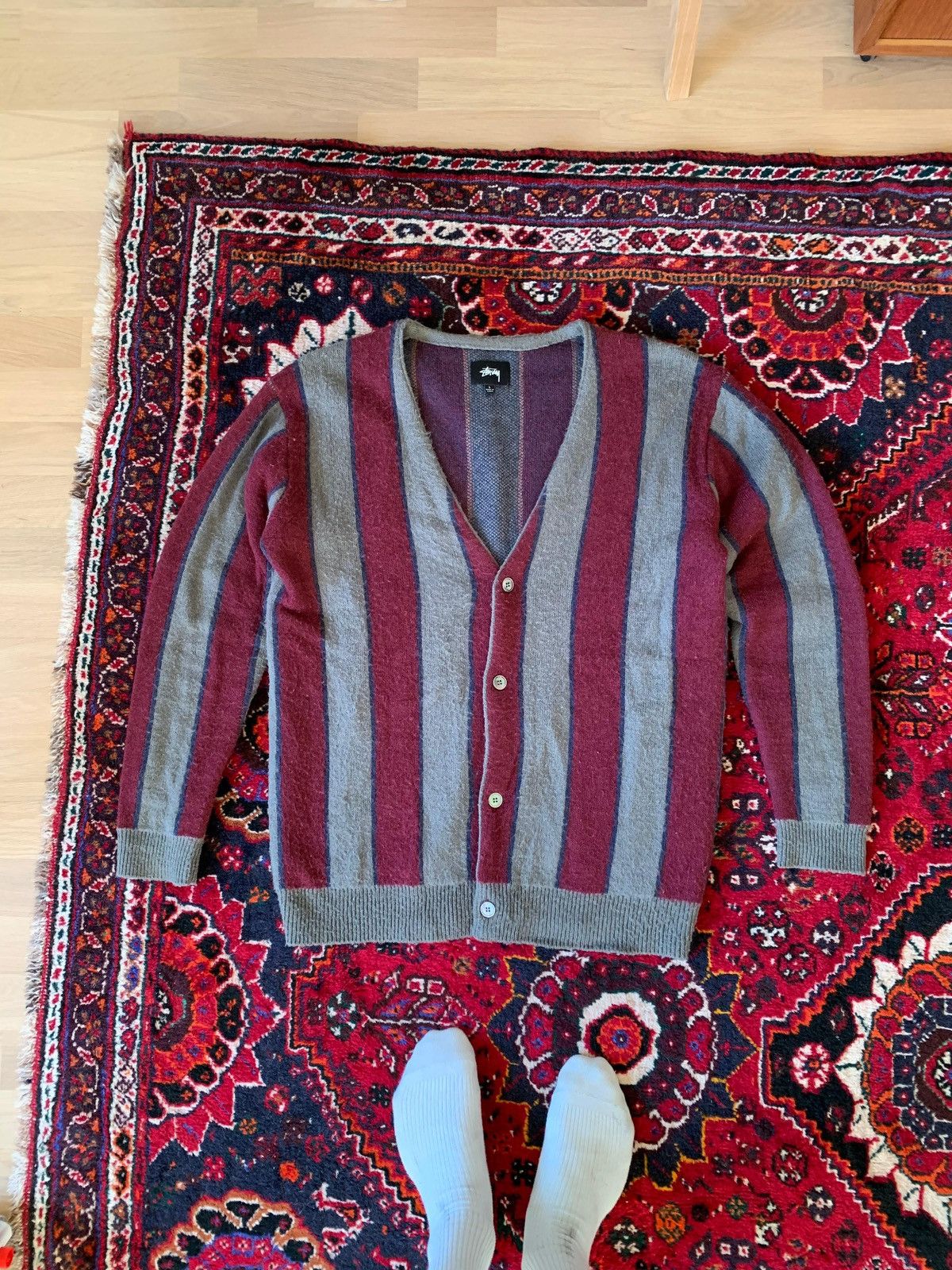Stussy Stussy Cardigan Size US L / EU 52-54 / 3 - 2 Thumbnail