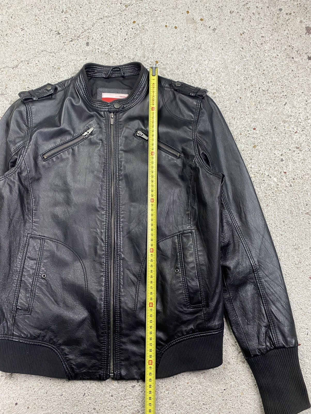 Puma Puma leather jacket black vintage racing biker archive Size M / US 6-8 / IT 42-44 - 10 Thumbnail
