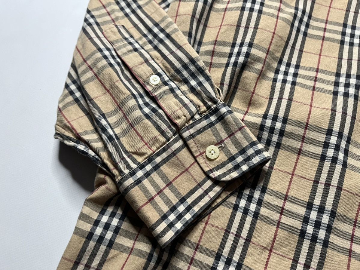 Burberry Vintage Burberry london nova check shirts Size US L / EU 52-54 / 3 - 13 Thumbnail