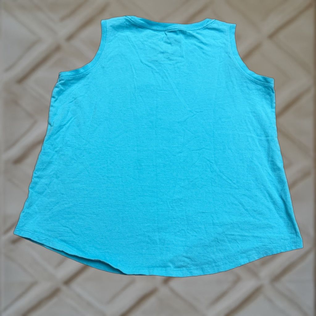 Disney VINTAGE Disney Stitch Graphic Tank Top Womens Large Sleeveless Cotton Casual Summer Size L / US 10 / IT 46 - 1 Thumbnail