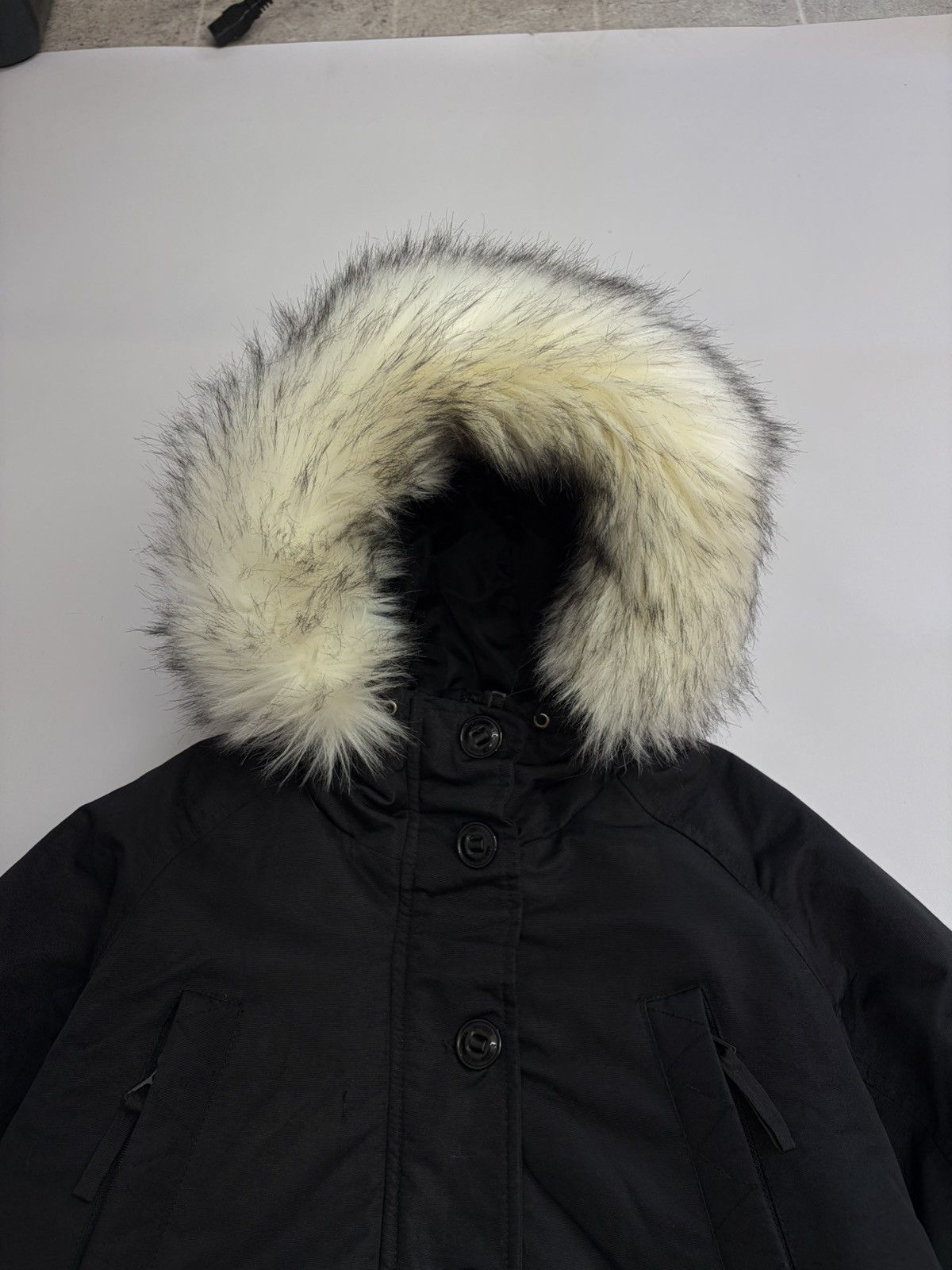 If Six Was Nine Vintage Rick Owens Vibe Black Bomber Jacket Faux Fur Collar Size US M / EU 48-50 / 2 - 8 Thumbnail