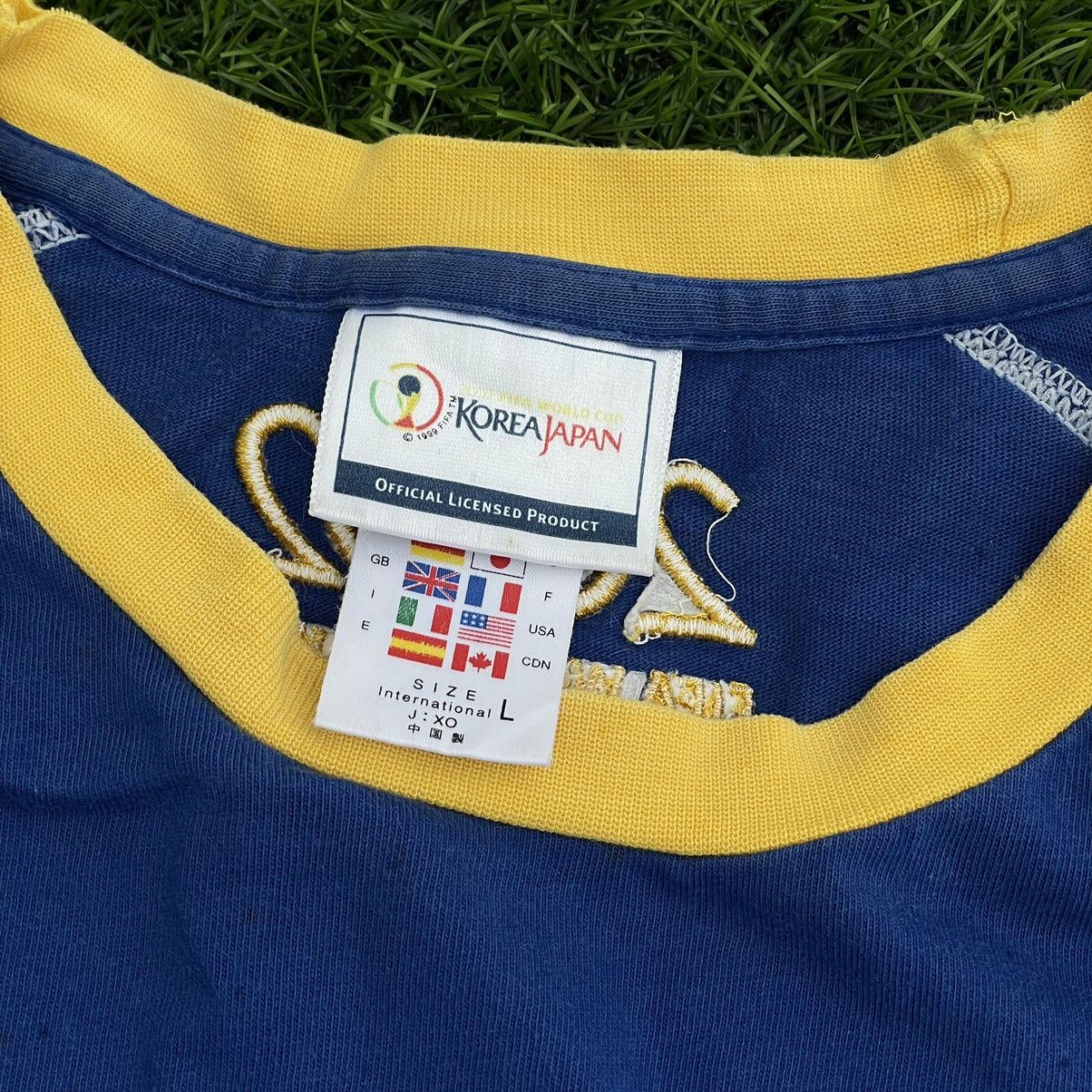 Adidas × Vintage VINTAGE EARLY 00s ADIDAS WORLDCUP 2002 TSHIRT Size US L / EU 52-54 / 3 - 4 Thumbnail