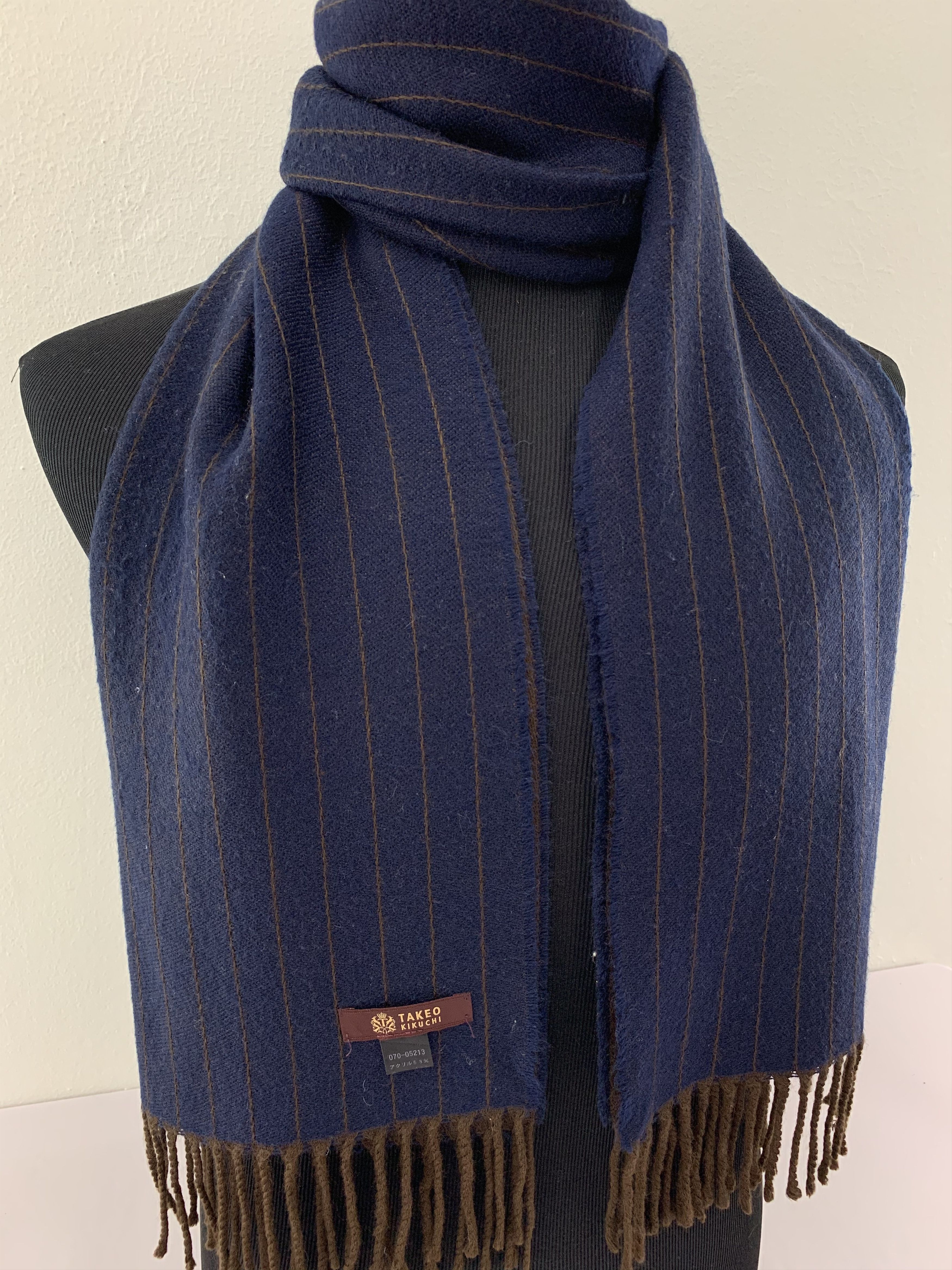 Takeo Kikuchi Takeo Kikuchi Scarf Wool Muffler Neck Wrap BL4006 Size ONE SIZE - 2 Thumbnail