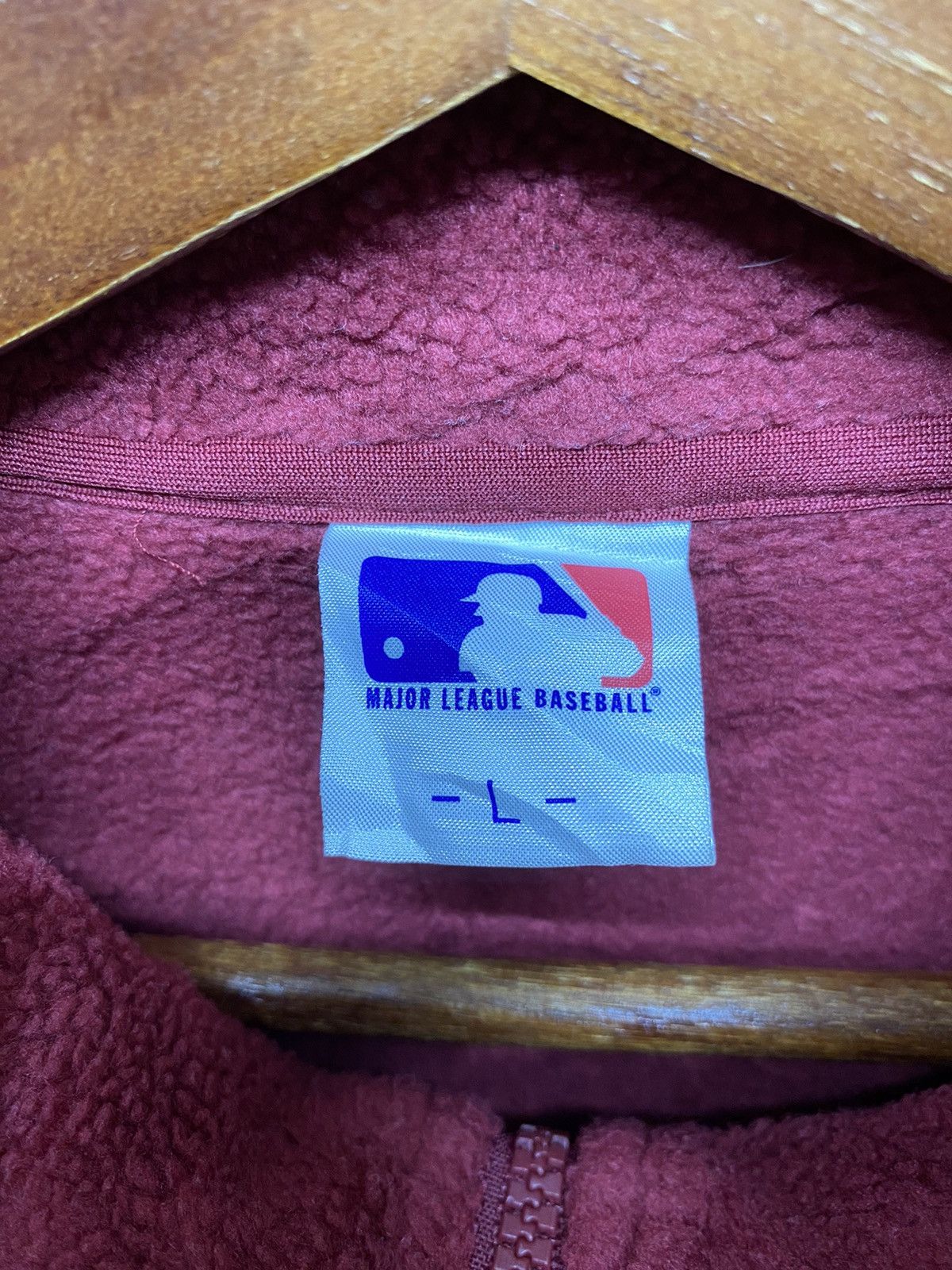 MLB MLB X Uniqlo Red Sox Baseball Fleece Quarter Zip Size L Size US L / EU 52-54 / 3 - 10 Thumbnail