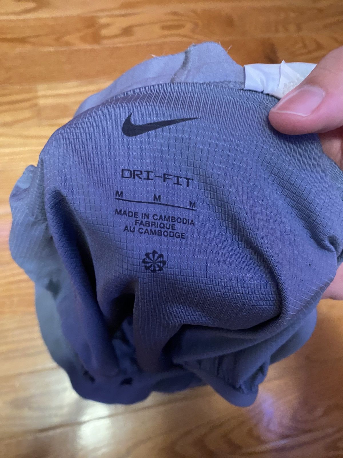Nike × Vintage Grey Nike running shorts Medium Size US 34 / EU 50 - 3 Thumbnail