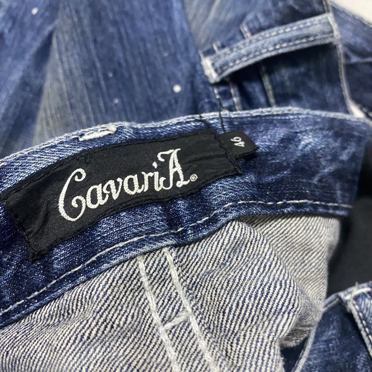 GOSTAR DE FUGA CavariA Denim Oiled Stained Flare Jeans Size US 32 / EU 48 - 20 Thumbnail