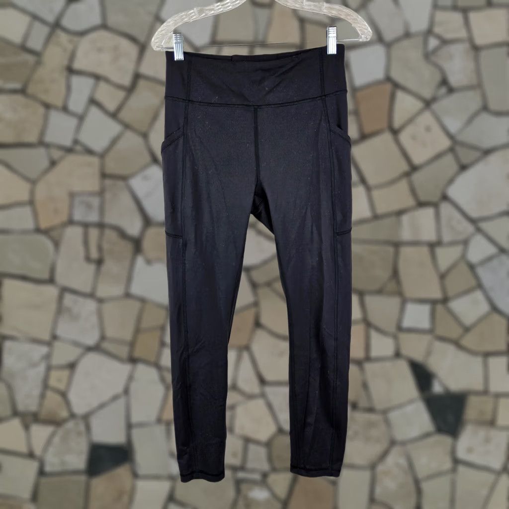 Lululemon Lululemon Wunder Train High-Rise Tight Athletic Leggings Size 8 Black Women's Leggings Activewear - 25" Inseam, Ankle Style, Regular Fit, Pre-owned Size 30" / US 8 / IT 44 - 1 Thumbnail