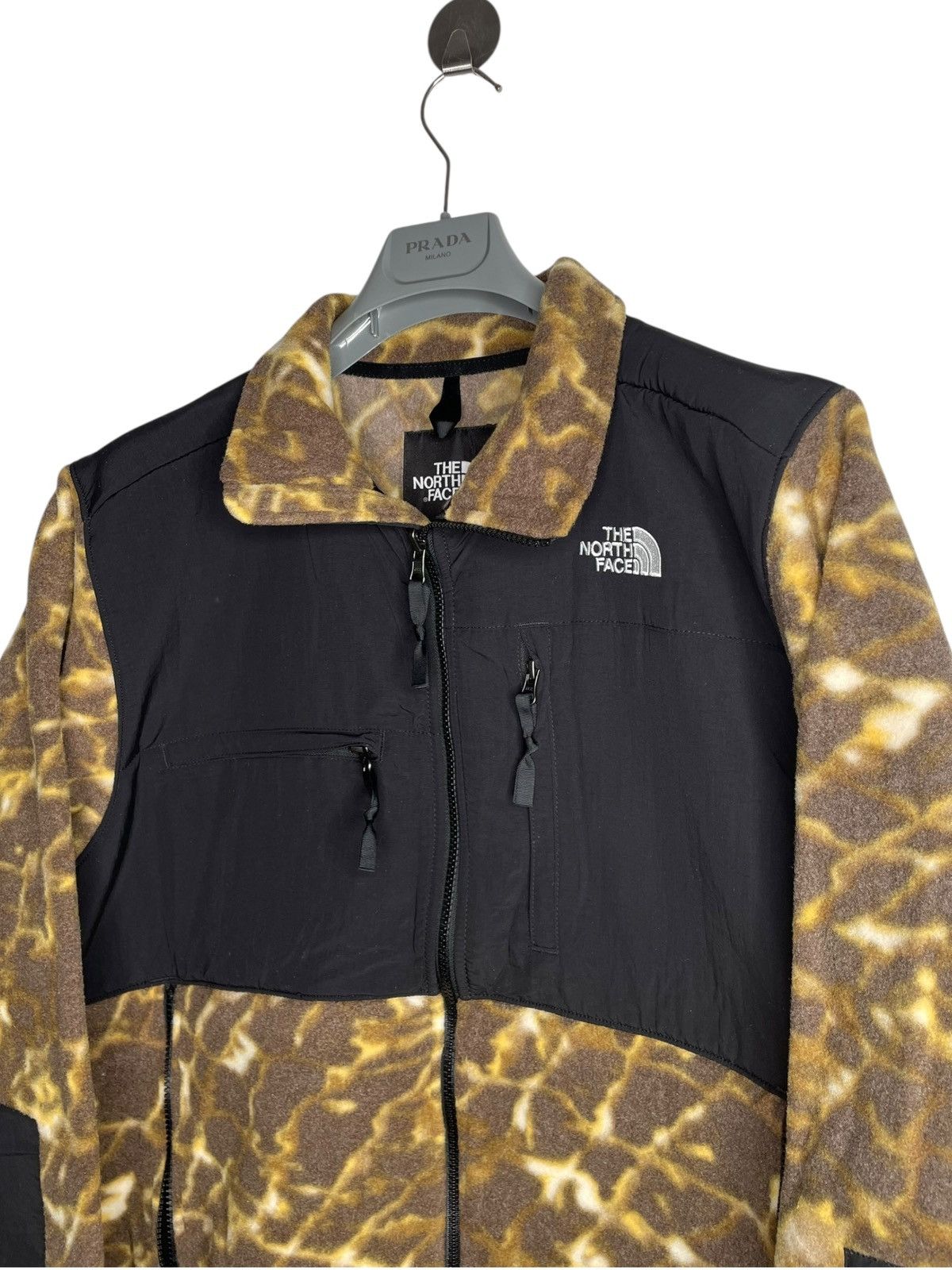 The North Face North Face Denali Fleece Jacke Neu - Braun Holz Design Size US XL / EU 56 / 4 - 4 Thumbnail