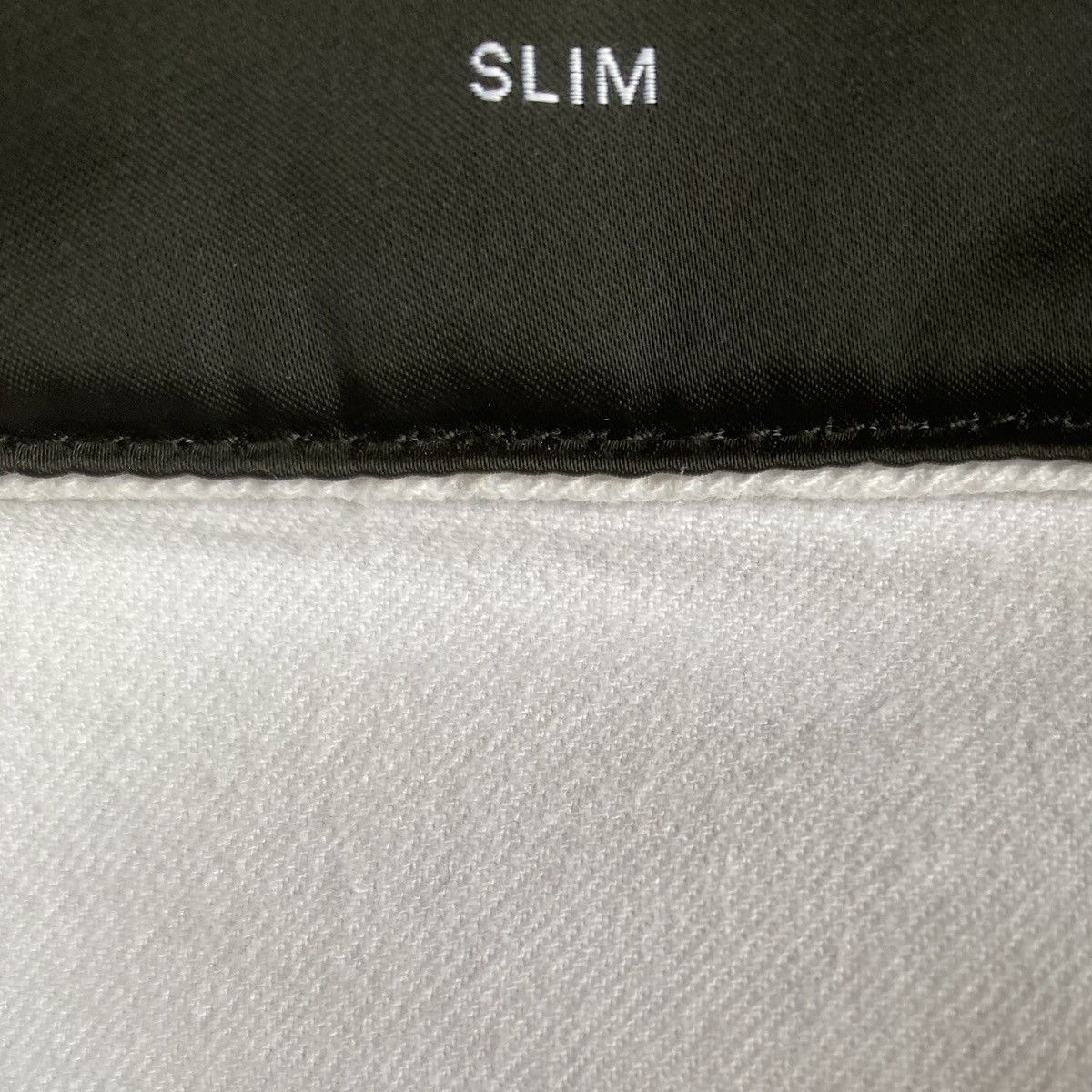 Balmain Balmain Knee Slit Slim Fit Jeans Size US 33 - 7 Thumbnail