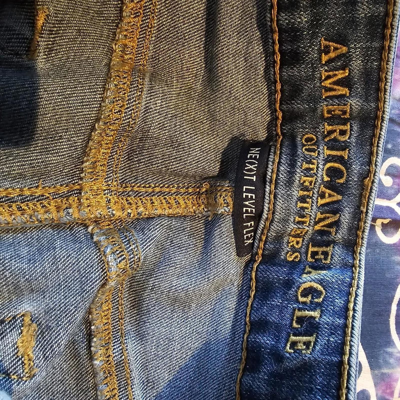 American Eagle Outfitters American Eagle Outfitters Men's Blue Jeans Size US 32 / EU 48 - 5 Thumbnail