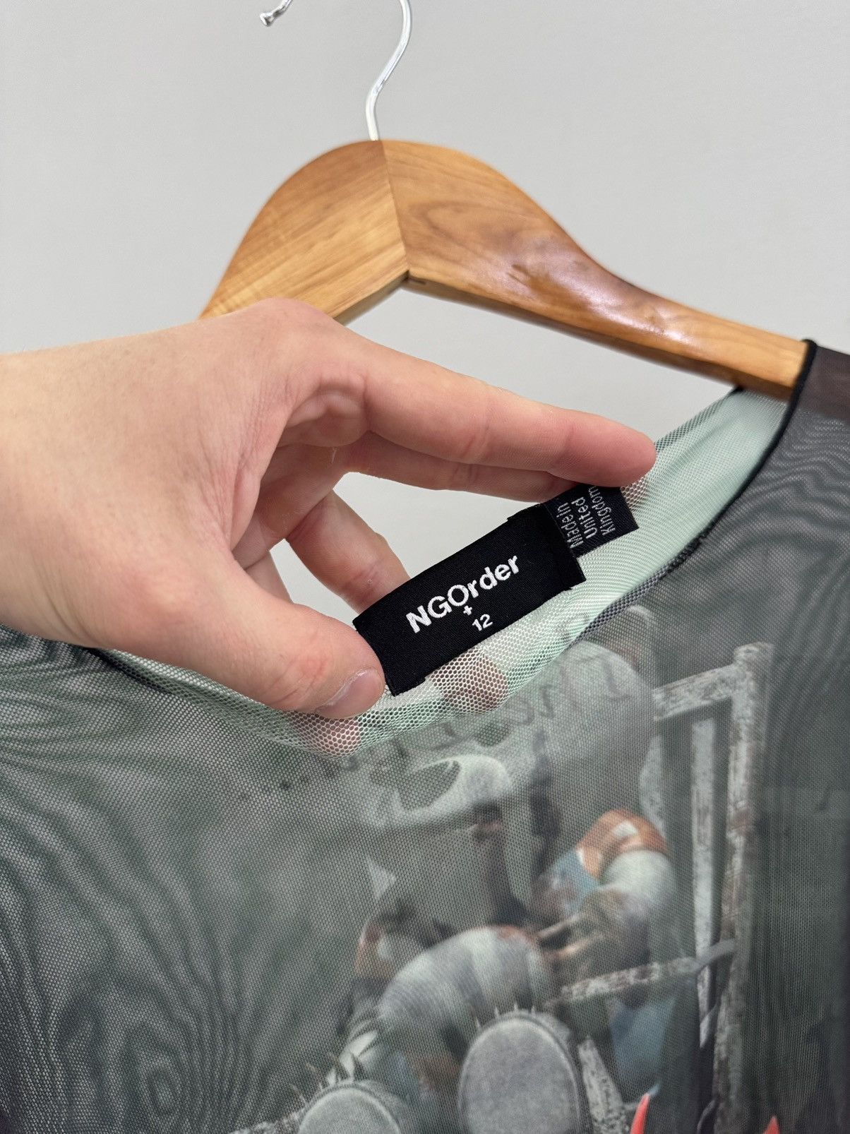 Japanese Brand Very crazy Mesh Top Y2K Hype Size S / US 4 / IT 40 - 5 Thumbnail