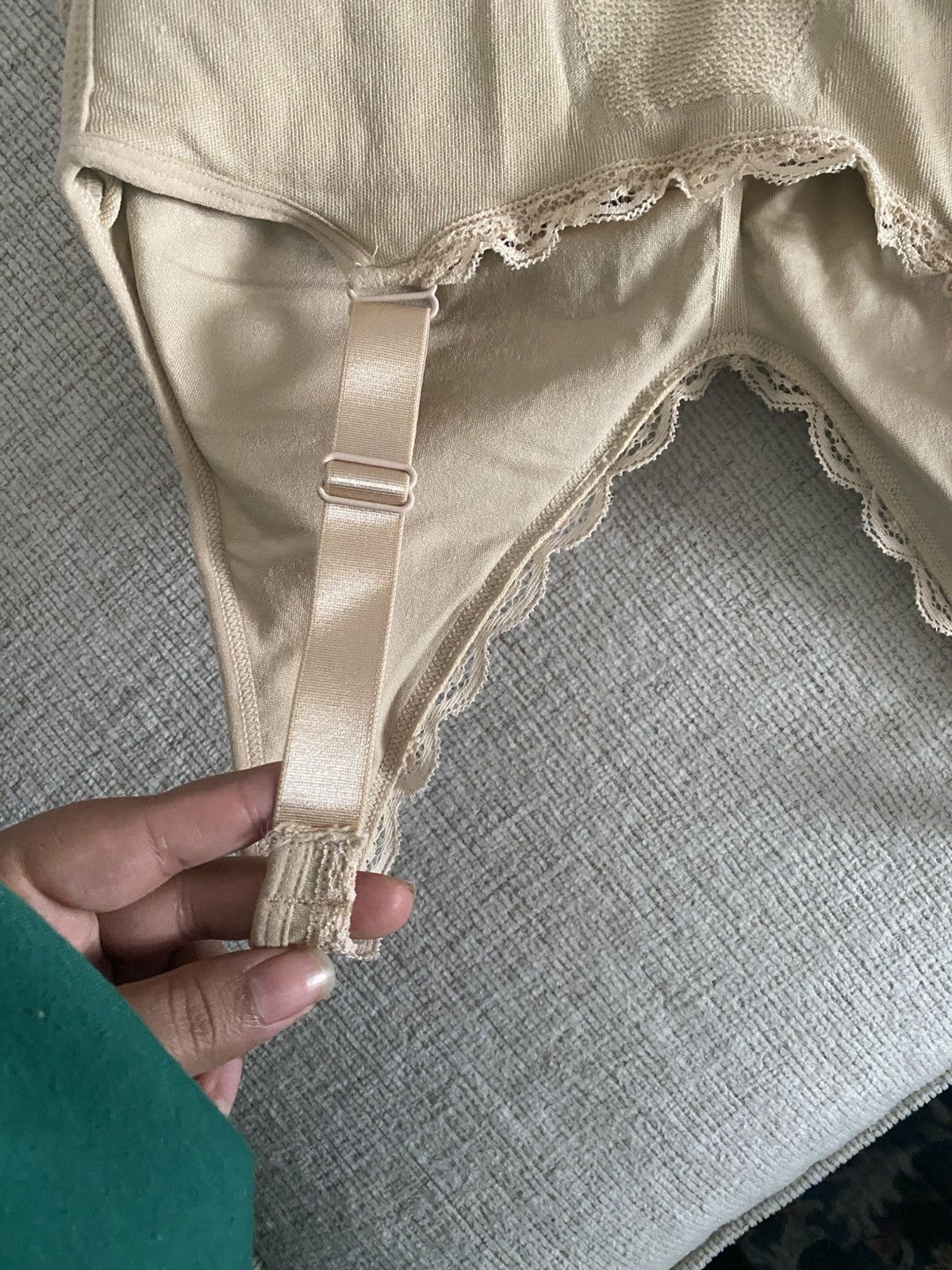 Other Beige Shaping Wireless Front Cross Side Buckle Lace L NWOT Size ONE SIZE - 9 Thumbnail