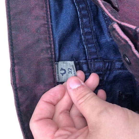 True Religion Brand New True Religion Jeans Size 32 STRAIGHT BIG T Red Size US 32 / EU 48 - 11 Thumbnail