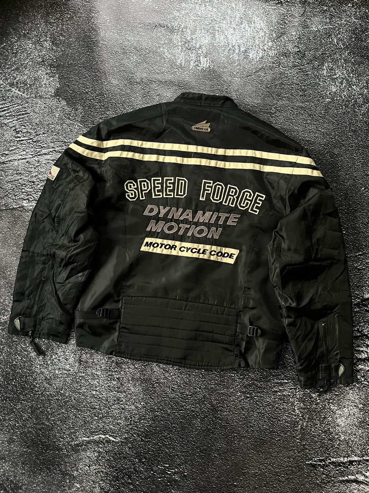 Vintage Vintage Racing Jacket Speed Force Dynamite Motion Size US L / EU 52-54 / 3 - 3 Thumbnail