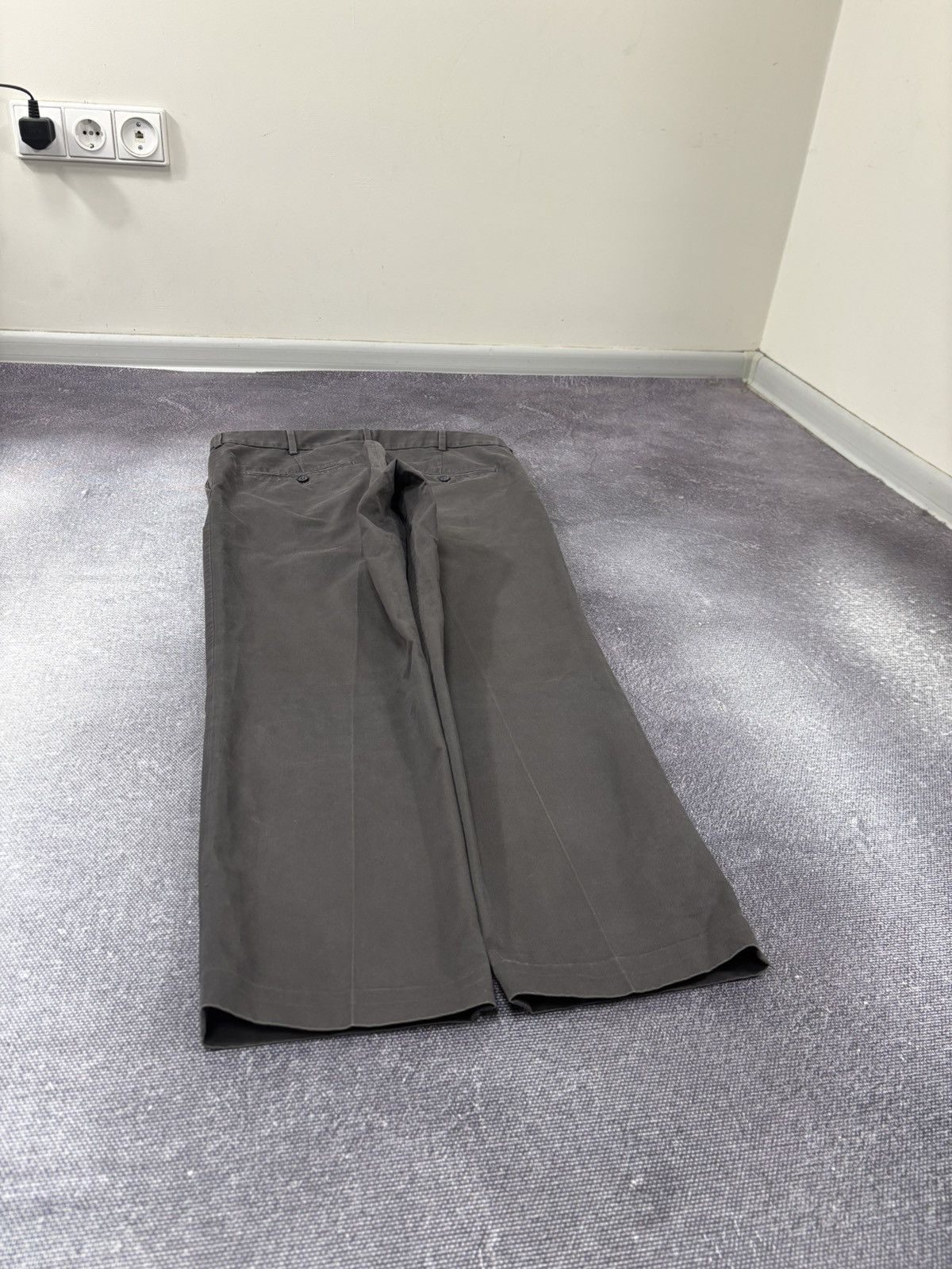 Arket Arket Men’s Brown/Grey Cotton Blend Chino Pants Trousers Size US 34 / EU 50 - 15 Thumbnail