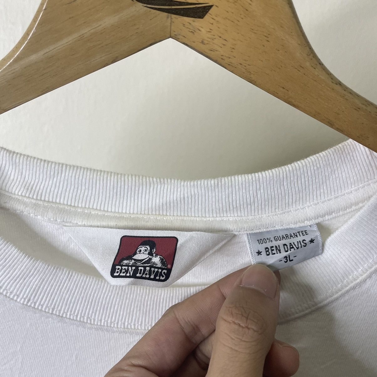 Ben Davis × Vintage Vintage Ben Davis Single Pocket Skater T Shirt Size US L / EU 52-54 / 3 - 3 Thumbnail