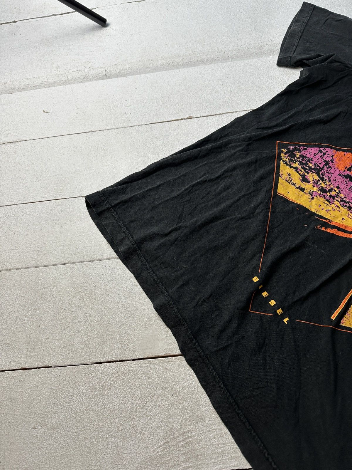 Diesel 🚨DIESEL DREAMER SOMEWHERE AVANT GARDE VNTG BIG LOGO Y2K TEE Size US M / EU 48-50 / 2 - 3 Thumbnail