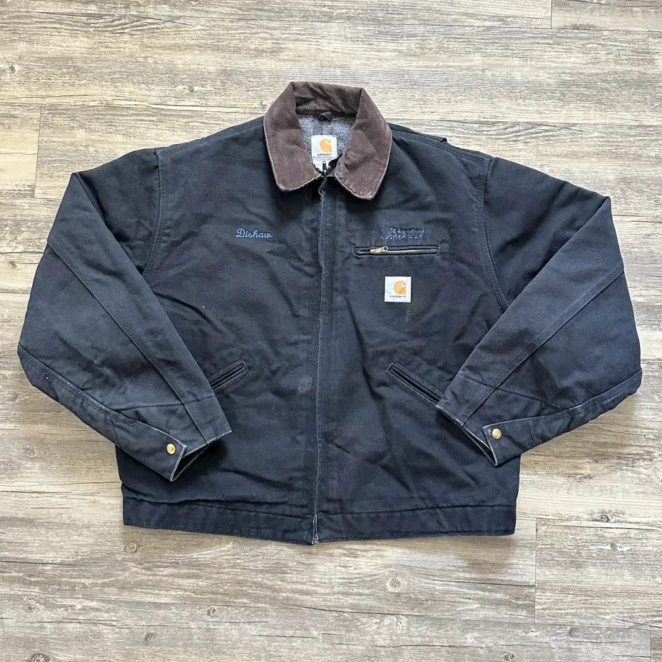 Carhartt Vintage Carhartt J01 BLK Black Detroit Blanket