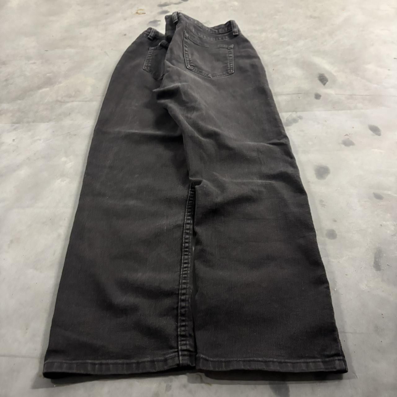Vintage Crazy Vintage Y2K/2000s Grunge Black Essential Denim Jeans! 32x28 Size US 32 / EU 48 - 4 Thumbnail