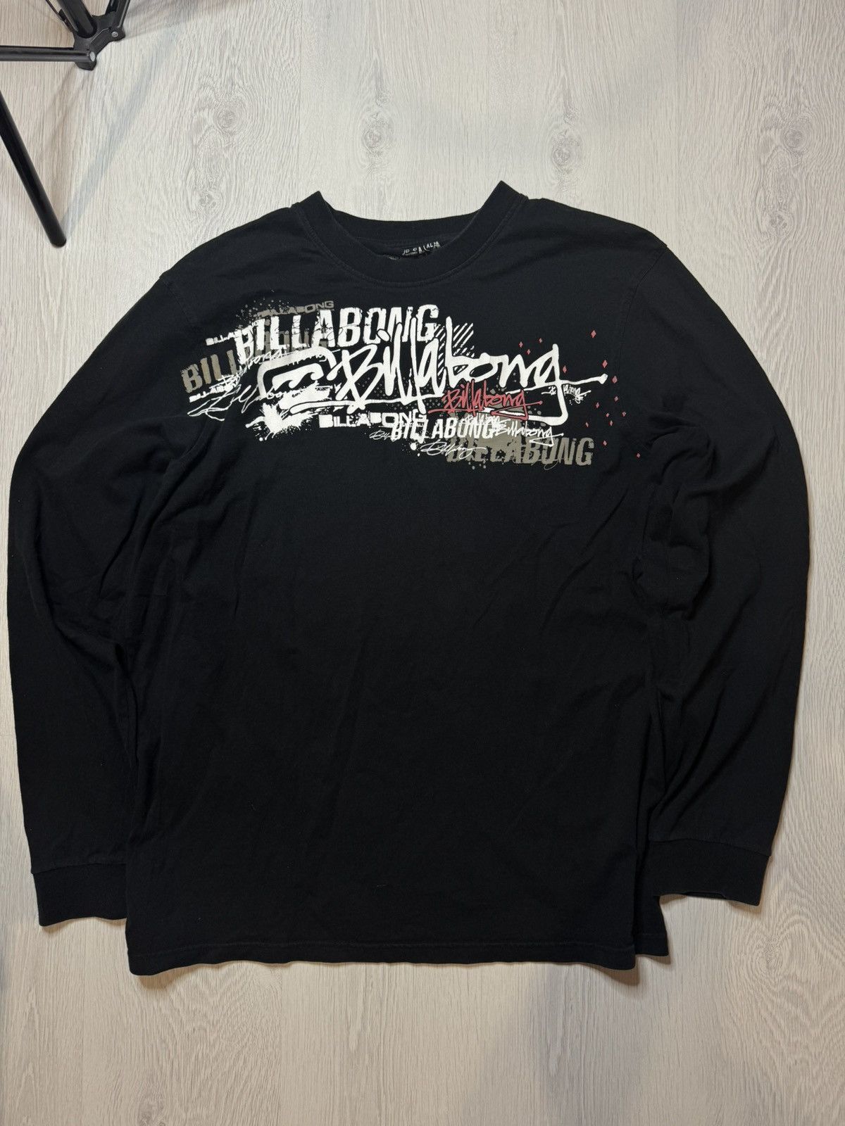 Billabong VINTAGE BILLABONG LONGSLEEVE OG FADE AVANTGARDE STYLE SIZE M Size US XL / EU 56 / 4 - 2 Thumbnail