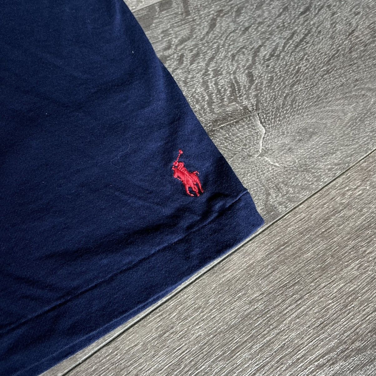 Polo Ralph Lauren × Ralph Lauren × Vintage Vintage Polo Ralph Lauren Classic Fit American Flag T Shirt Size US XXL / EU 58 / 5 - 4 Thumbnail