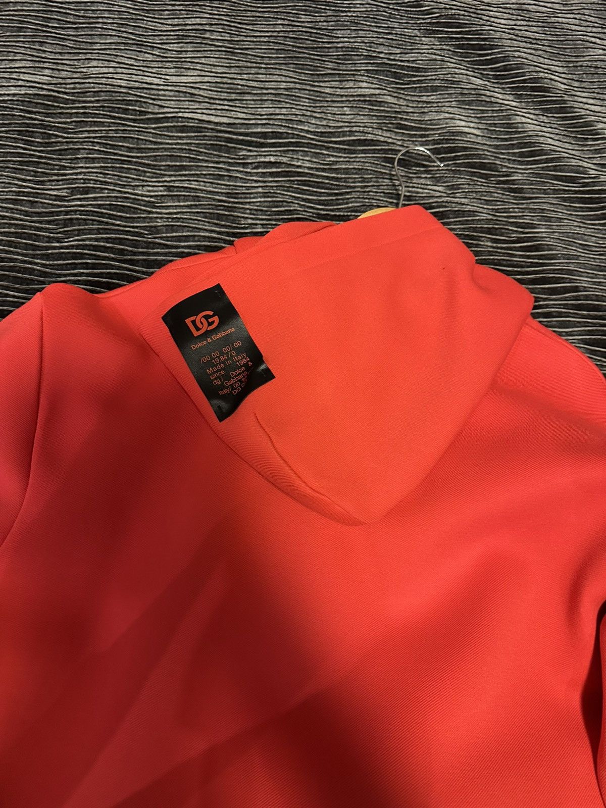 Dolce & Gabbana Dolce & Gabbana Red Technical Hoodie Jersey Size US S / EU 44-46 / 1 - 3 Thumbnail