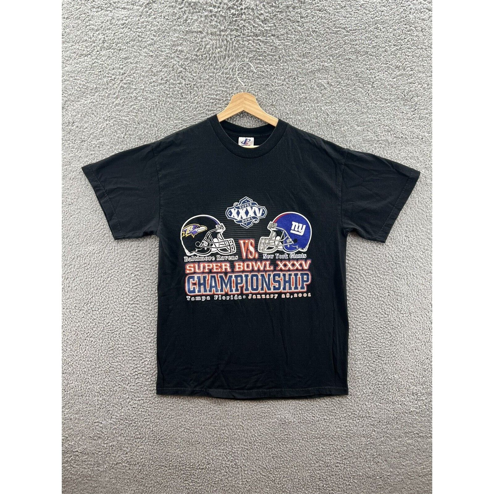 Logo Athletic Logo Athletic Super Bowl XXXV Championship Ravens Giants Size US L / EU 52-54 / 3 - 1 Thumbnail