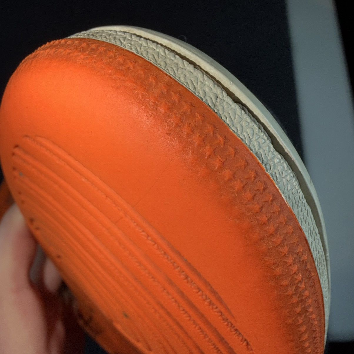 Jordan Brand Nike Air Jordan 1 Retro High OG Electro Orange 555088-180 Size US 9.5 / EU 42-43 - 9 Thumbnail