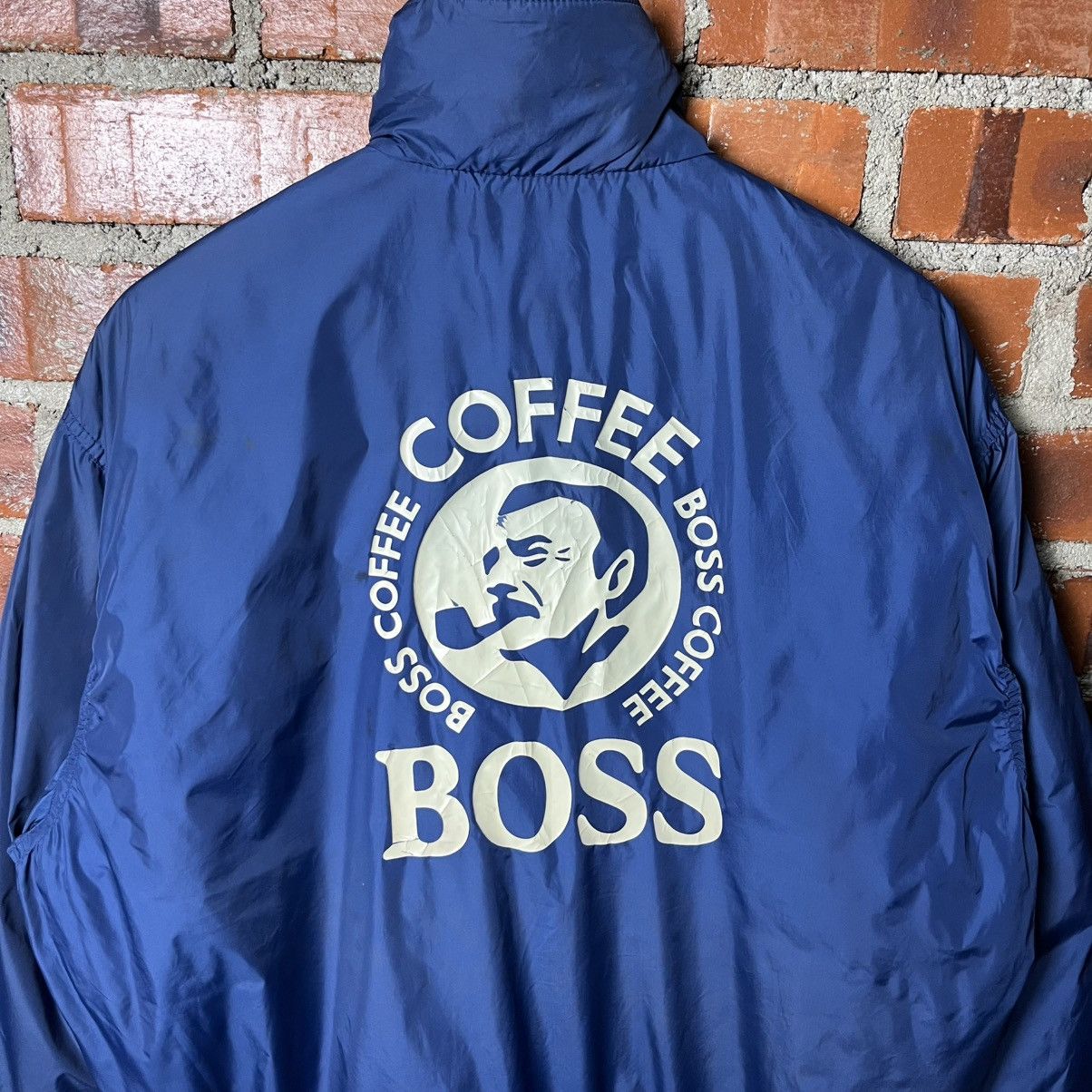 Japanese Brand Boss Coffee Big Logo Bomber Jacket🔥 Size US L / EU 52-54 / 3 - 8 Thumbnail