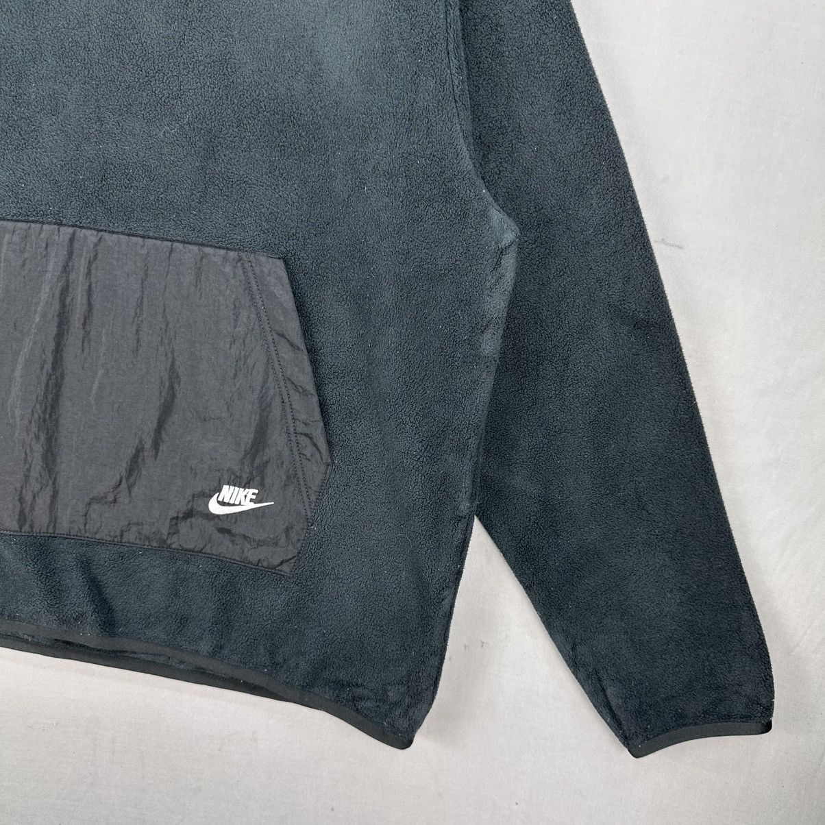 Nike Nike Embroidered Logo Fleece Pullover Sweater Size US XL / EU 56 / 4 - 3 Thumbnail