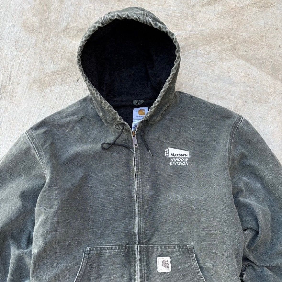 Carhartt Vintage 00s Carhartt Active Hooded Jacket J25 Mos Size US XL / EU 56 / 4 - 2 Thumbnail