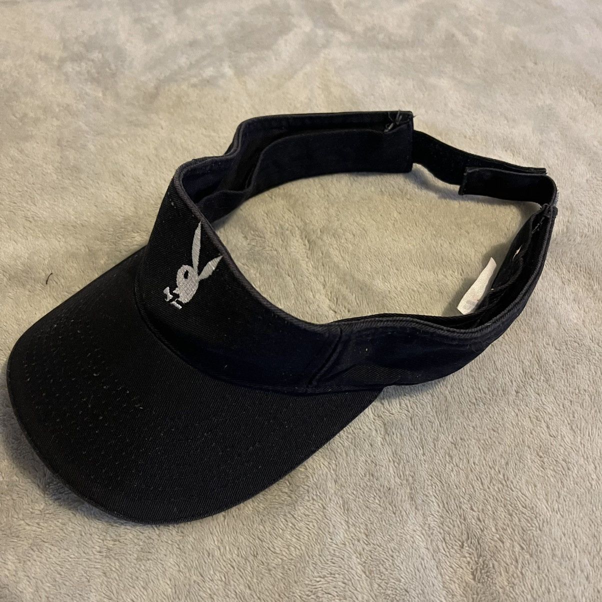 Other Playboy Hat Adult One Size Black Adjustable Cap Lightweight Size ONE SIZE - 8 Thumbnail
