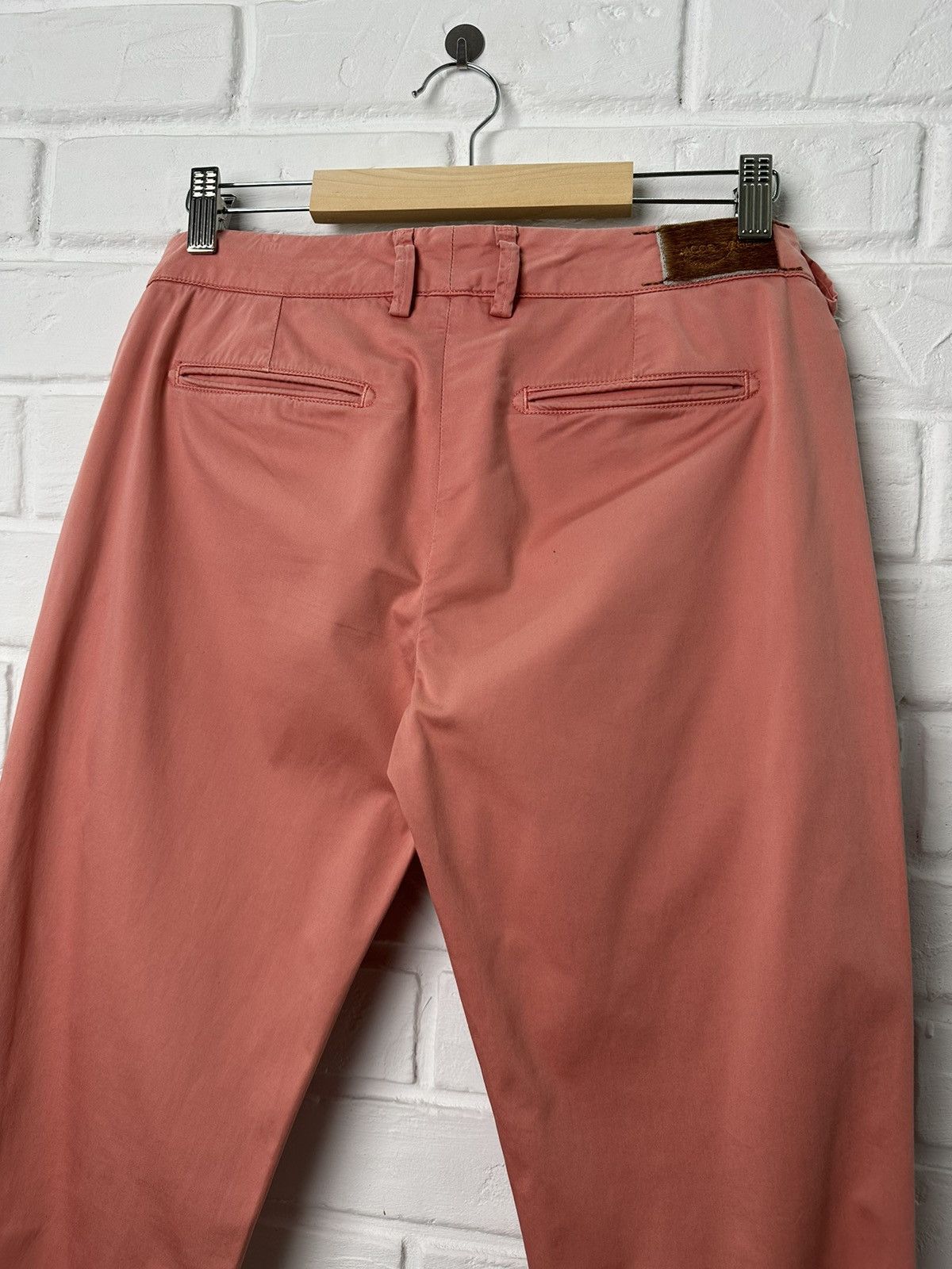 Jacob Cohen Ladies JACOB COHEN Handmade Pink Trousers Size 27" / US 4 / IT 40 - 14 Thumbnail