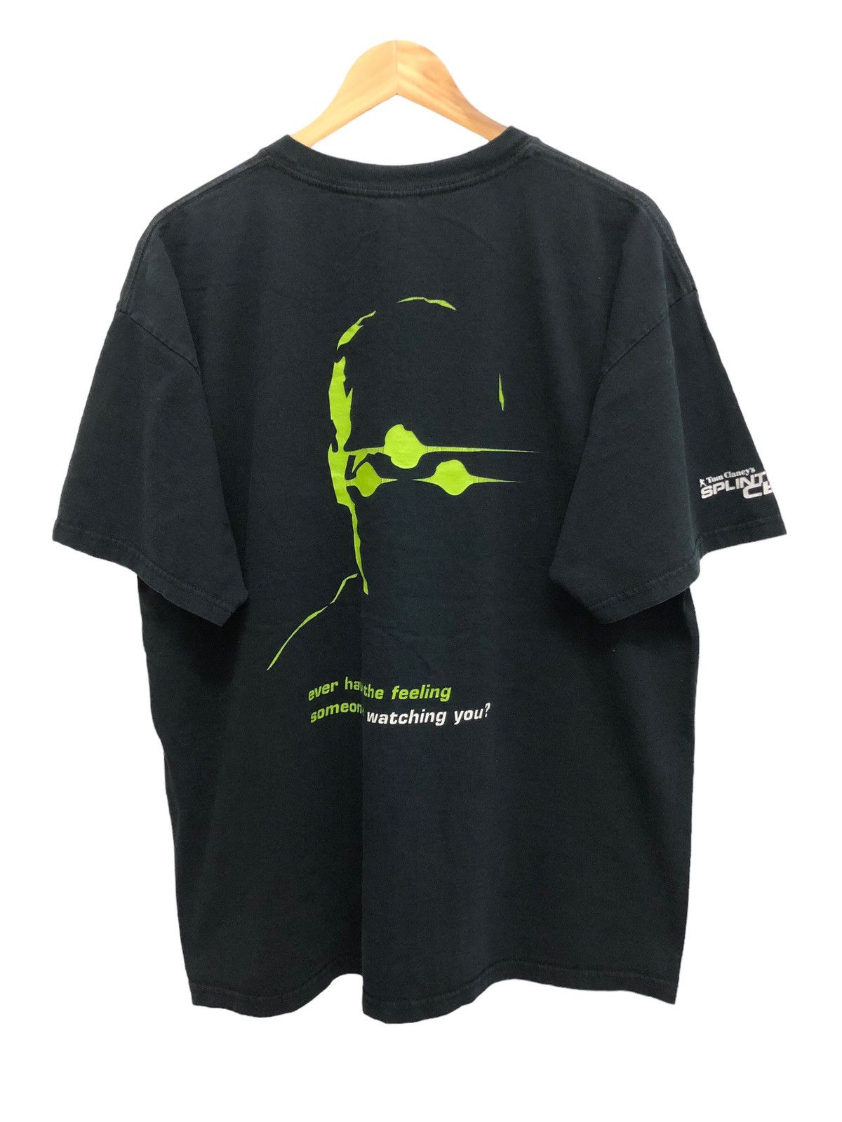 Vintage RARE 🔥 SPLINTER CELL BY TOM CLANEY’S GAME GAMING PROMO TEE Size US XL / EU 56 / 4 - 2 Thumbnail