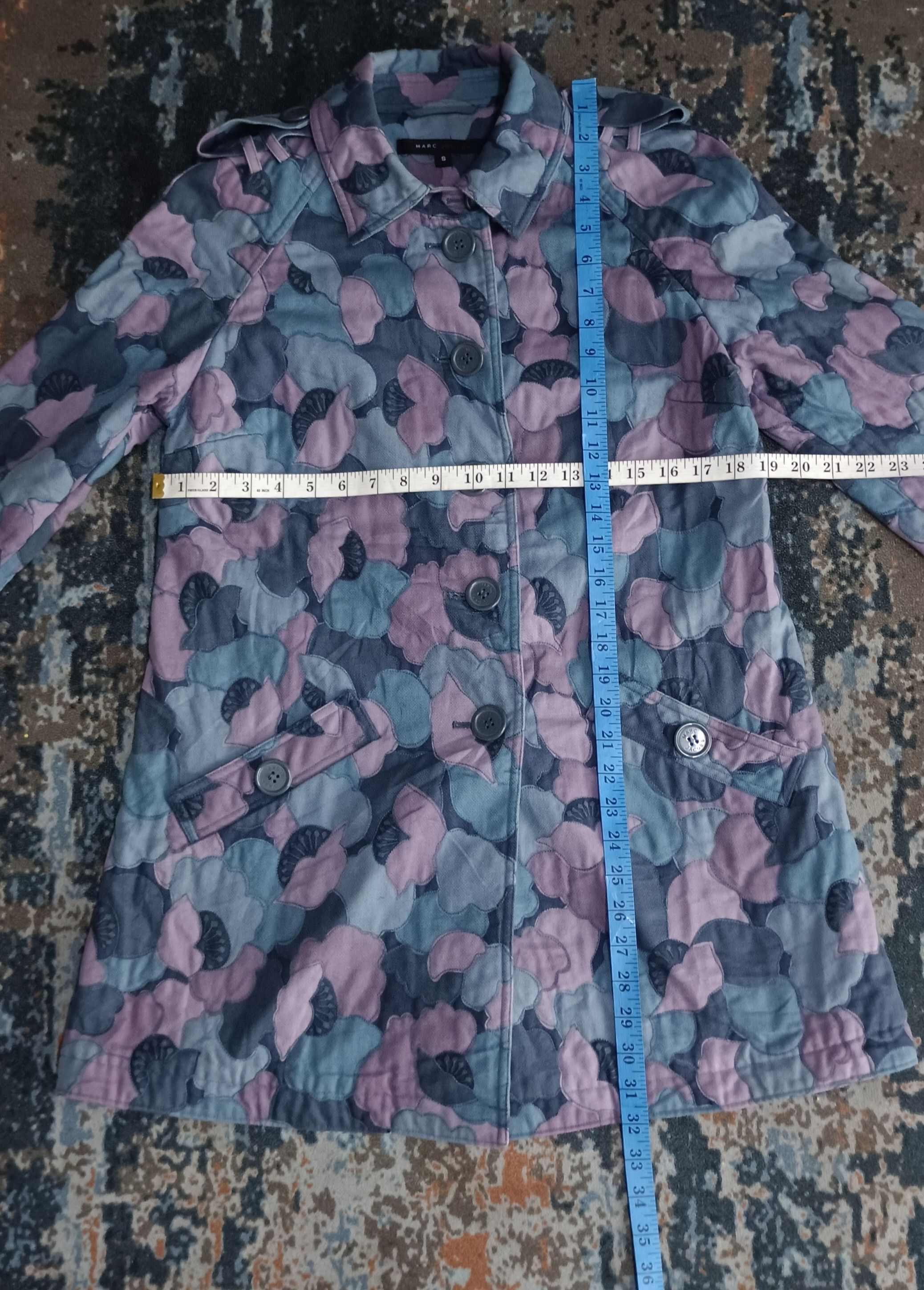 Marc Jacobs Vintage 🔥S/S Marc Jacobs Flower Half Jacket Size M / US 6-8 / IT 42-44 - 14 Thumbnail
