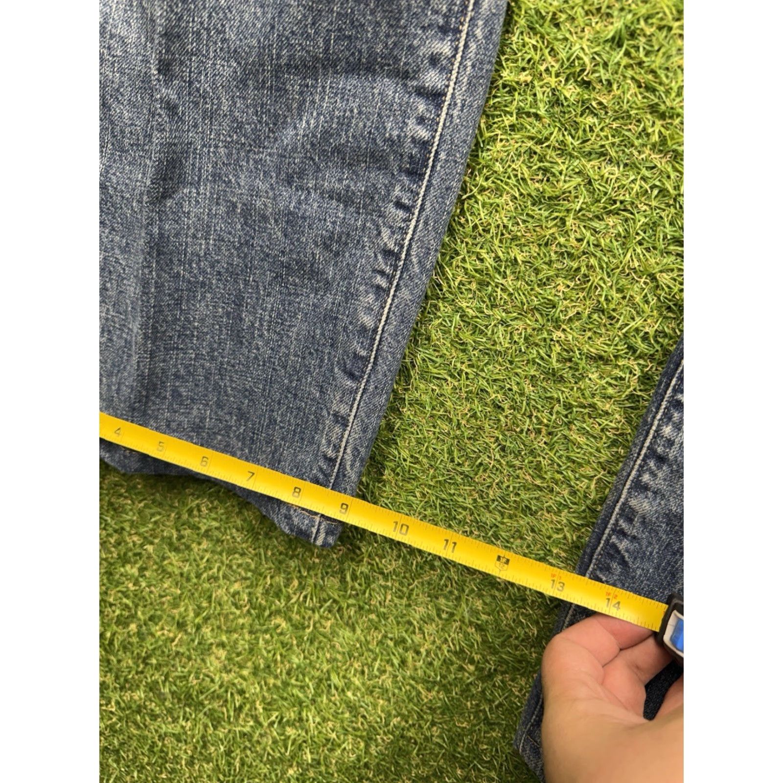 Polo Ralph Lauren Polo Ralph Lauren Jeans Mens 36x30 Slim Straight Denim Blue 5-Pocket RL Logo Patch Slim Fit VINTAGE? No Size US M / EU 48-50 / 2 - 6 Thumbnail