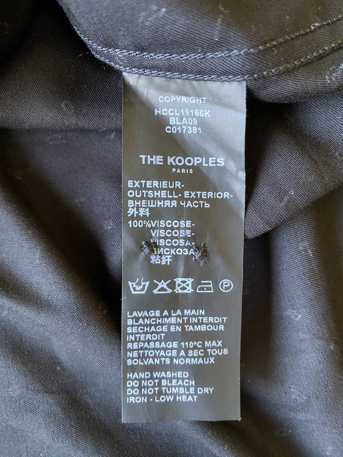 The Kooples The Kooples Men’s Black Letters Shirt Medium Size US M / EU 48-50 / 2 - 8 Thumbnail