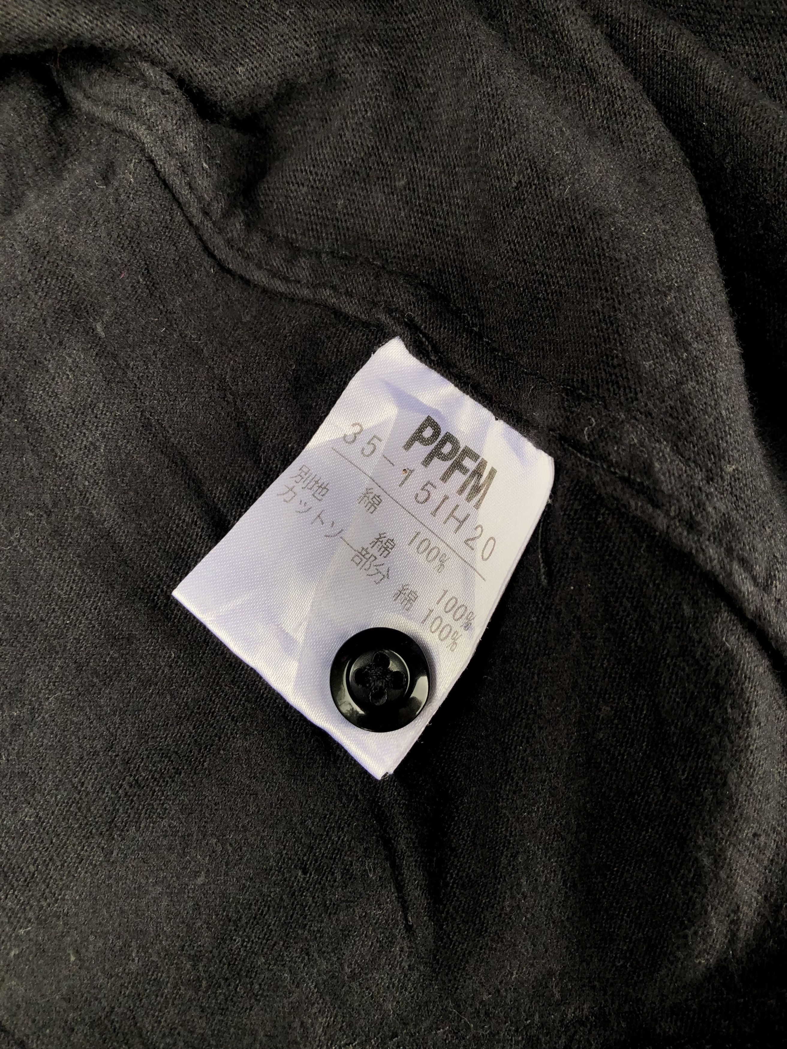 Japanese Brand × PPFM Sick Y2K PPFM Flannel Shirt Size US M / EU 48-50 / 2 - 6 Thumbnail
