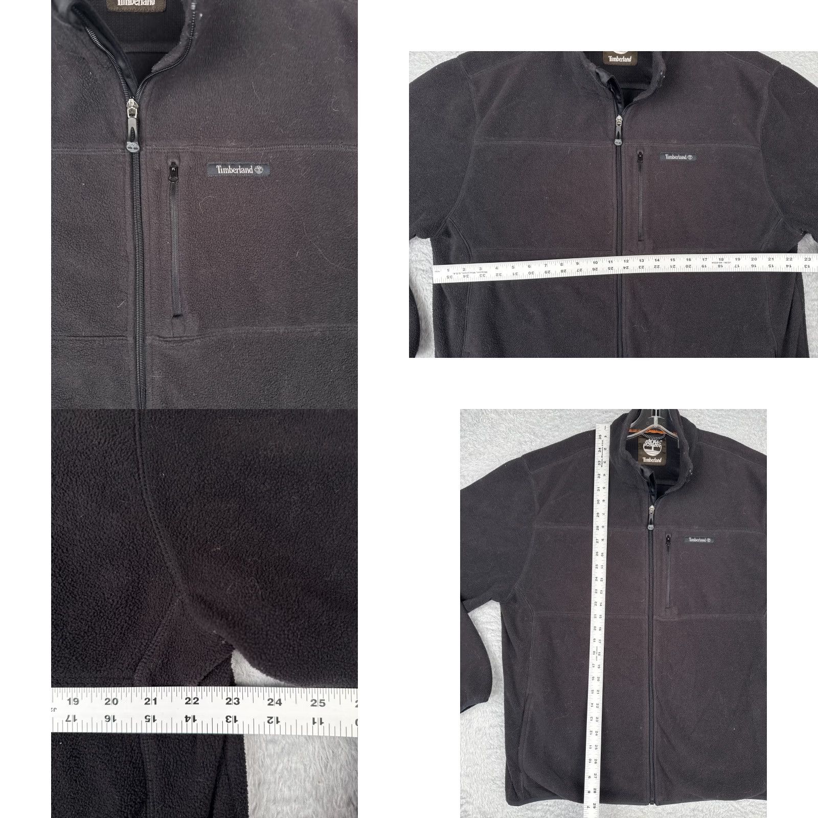Timberland Timberland Jacket Men Extra Large Black Polyester Fleece Full Zip Hiking Camping Size US XL / EU 56 / 4 - 8 Thumbnail