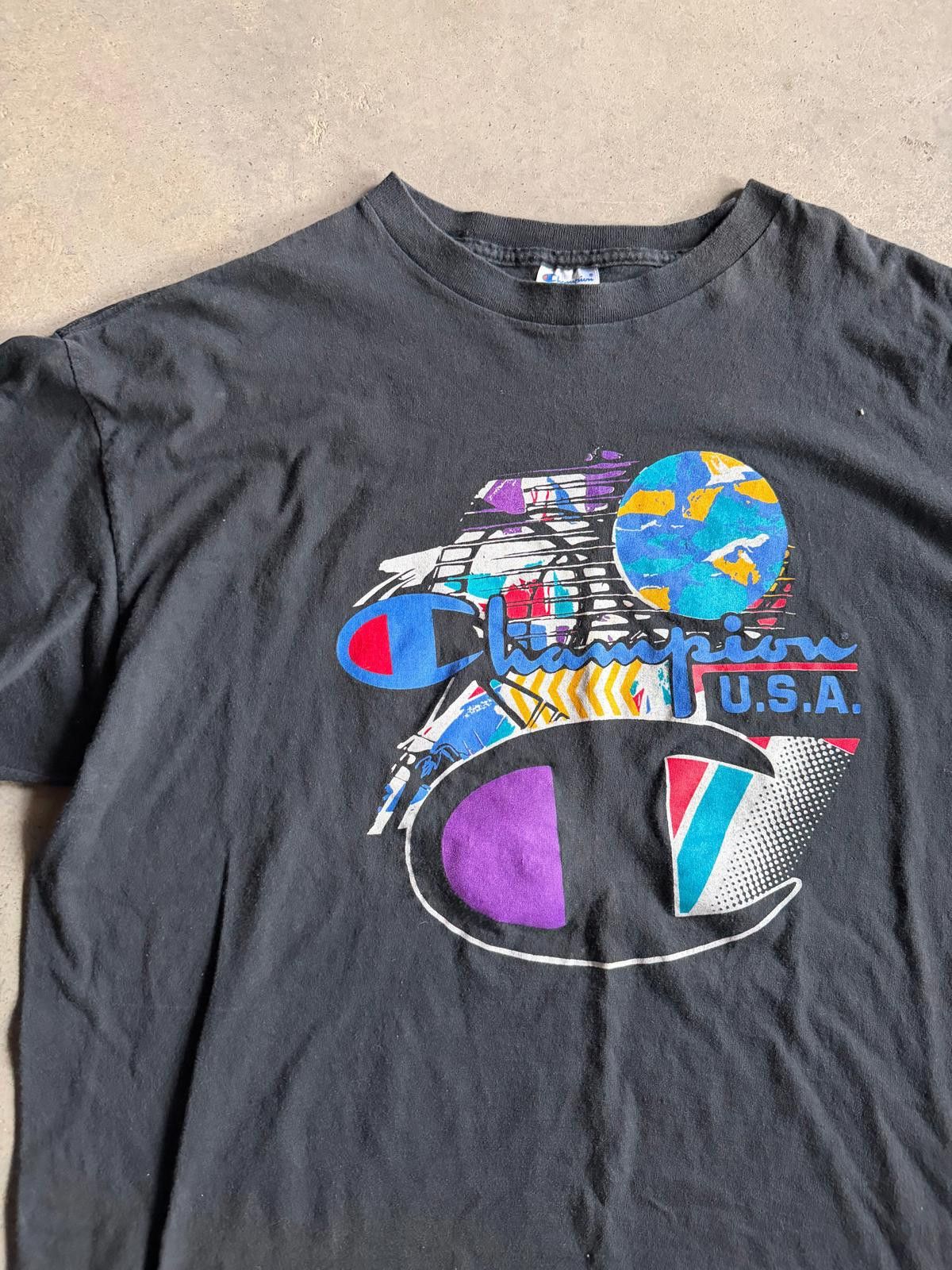 Champion VTG Champion USA Pride Tee Sz 3XL Size US XXL / EU 58 / 5 - 3 Thumbnail