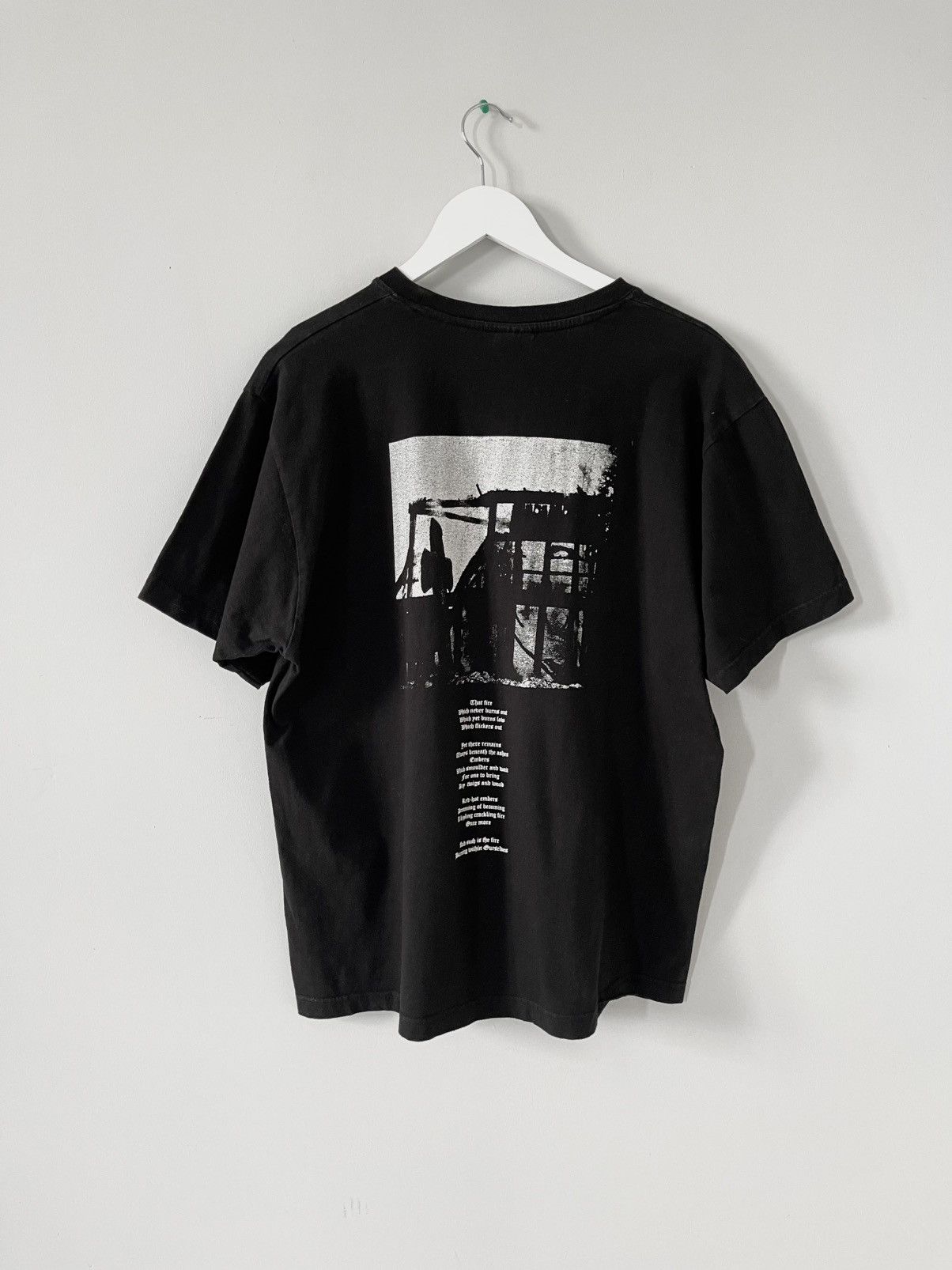 Band Tees Vintage Rare Burzum Aske 90's Black Metal T-shirt by Sonar Size US L / EU 52-54 / 3 - 2 Thumbnail