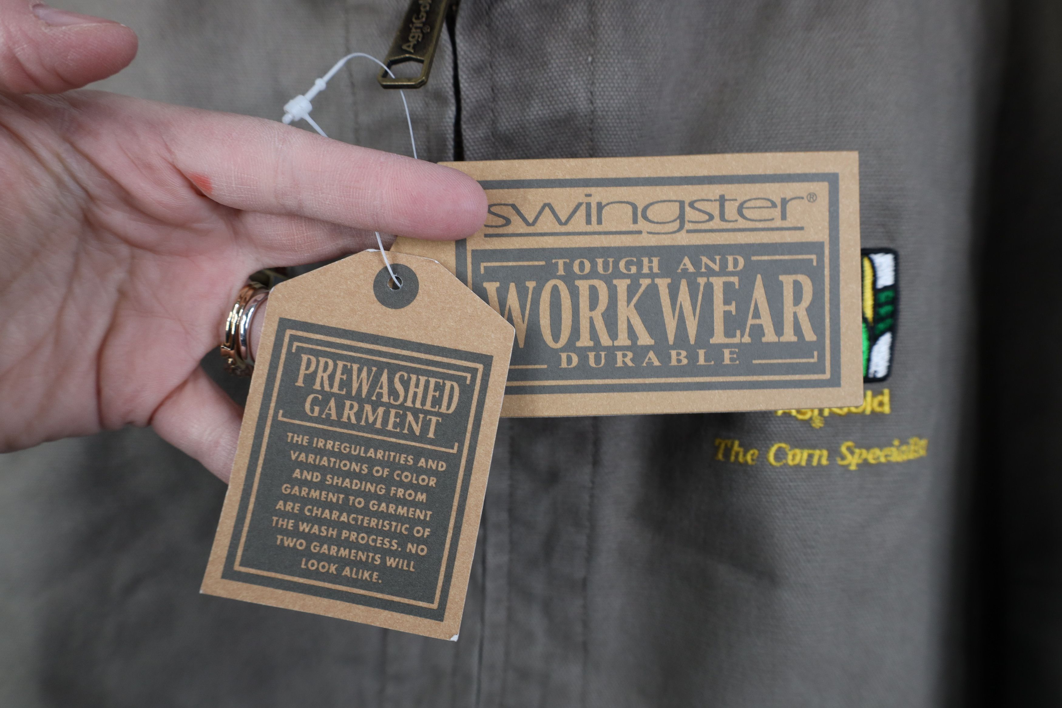 Vintage Deadstock Vintage 90s Corn Blanket Lined Canvas Chore Jacket Size US XXL / EU 58 / 5 - 5 Thumbnail