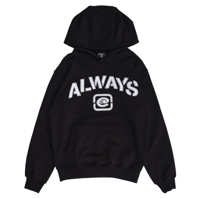 always do what you should do Noah x ADWYSD Black Zip Up Hoodie